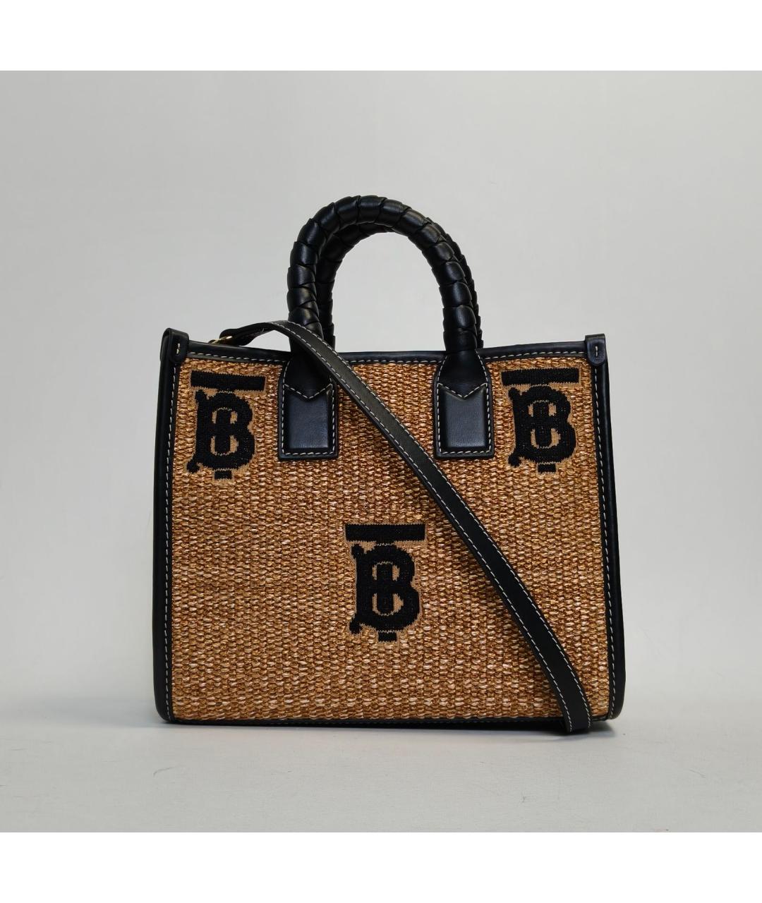 BURBERRY Коричневая сумка через плечо, фото 8