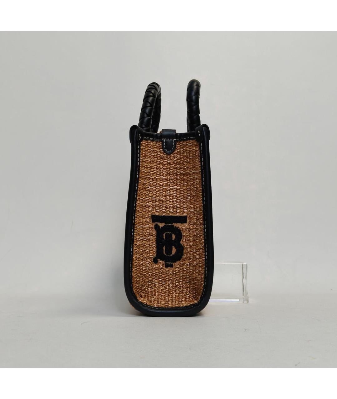 BURBERRY Коричневая сумка через плечо, фото 4