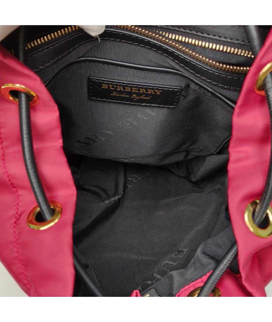 BURBERRY Розовый рюкзак, фото 8