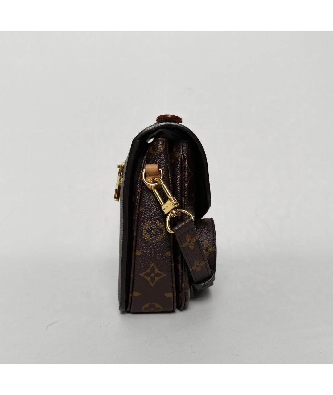 LOUIS VUITTON Коричневая сумка через плечо, фото 3