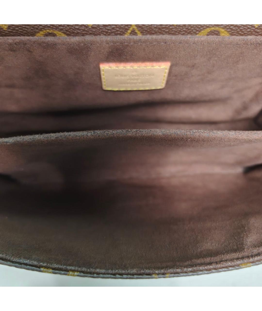 LOUIS VUITTON Коричневая сумка через плечо, фото 8