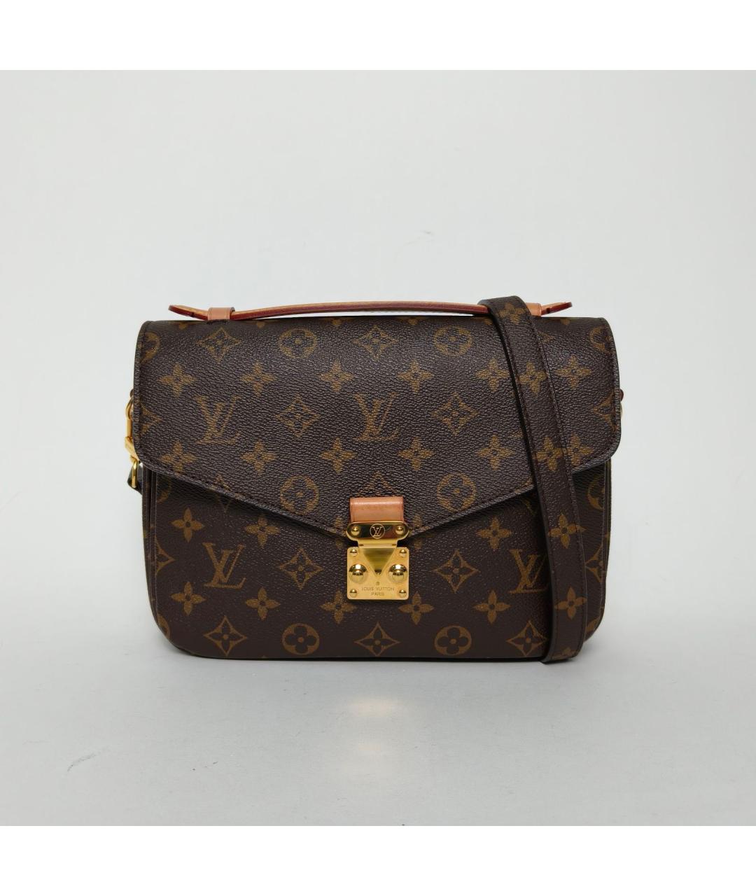 LOUIS VUITTON Коричневая сумка через плечо, фото 2