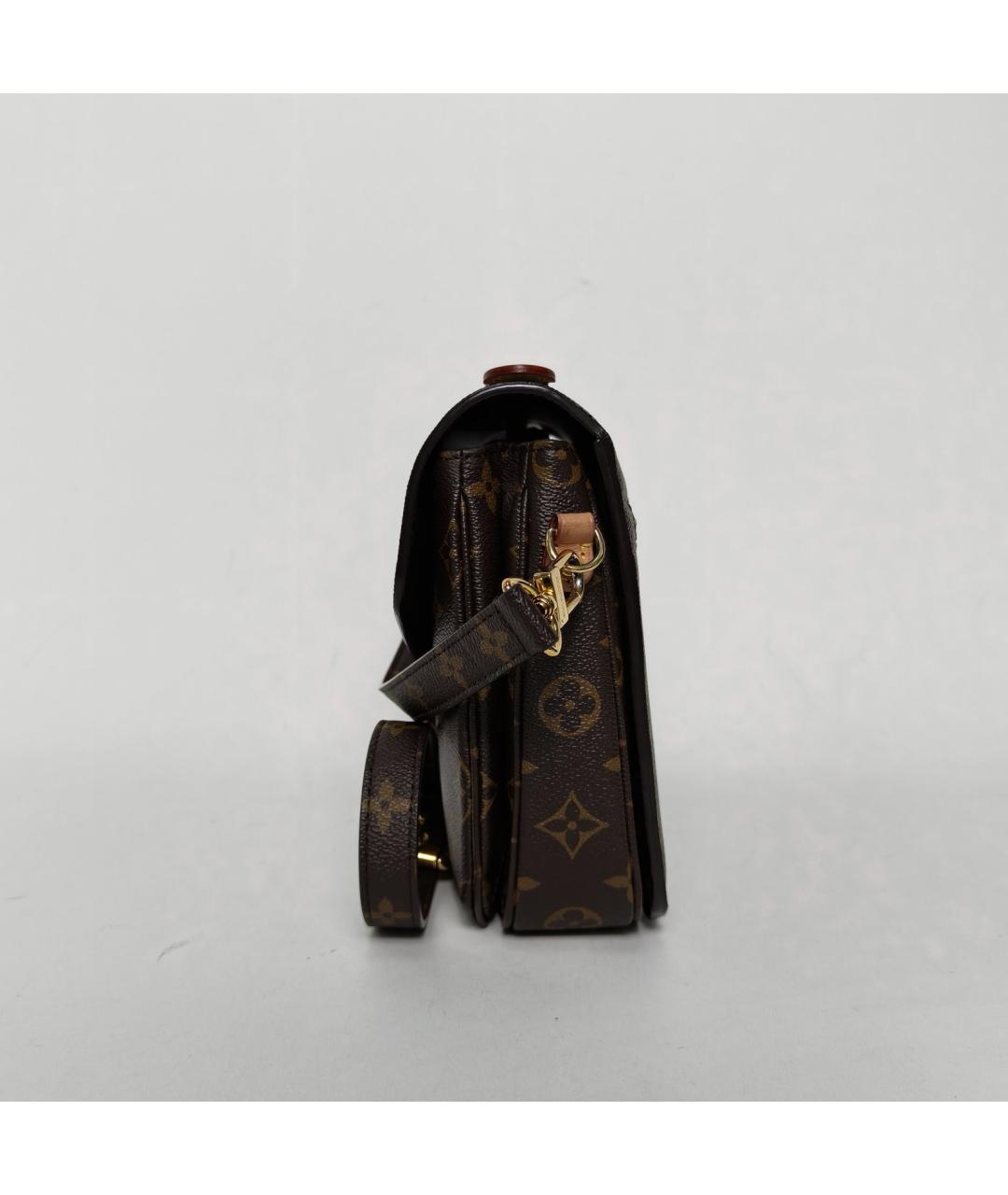 LOUIS VUITTON Коричневая сумка через плечо, фото 5