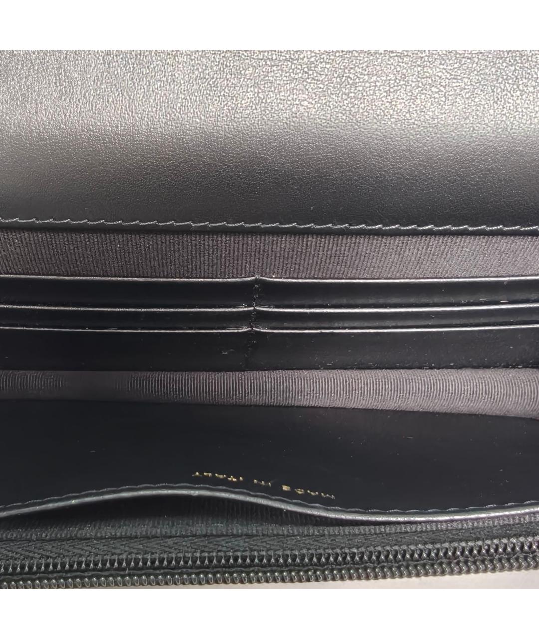 CHANEL Черная кожаная сумка через плечо, фото 8
