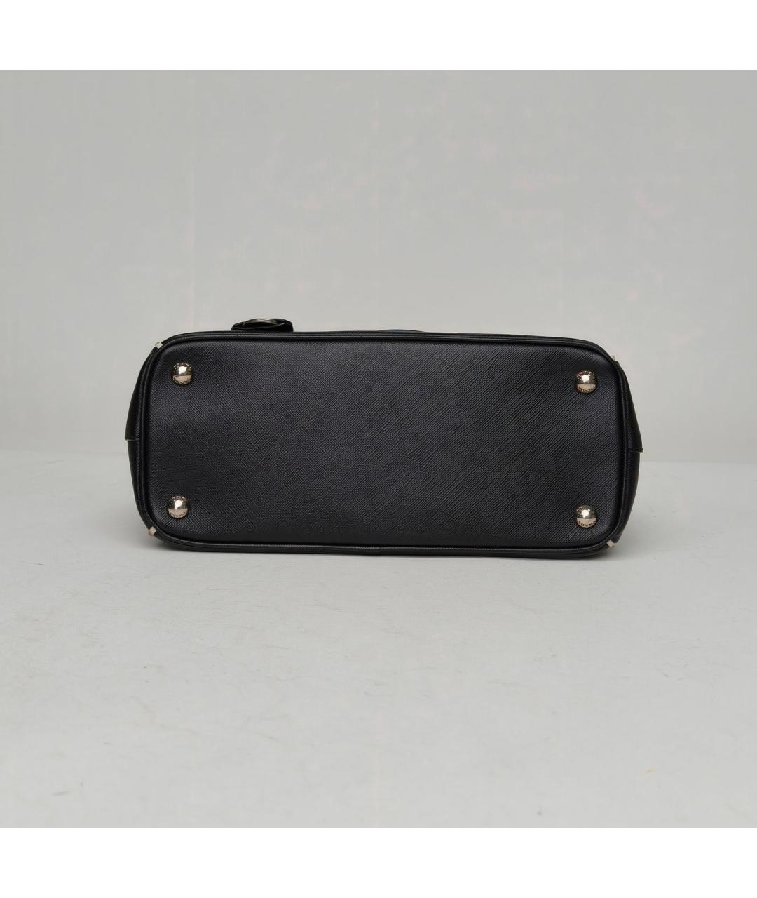 PRADA Черная кожаная сумка через плечо, фото 5