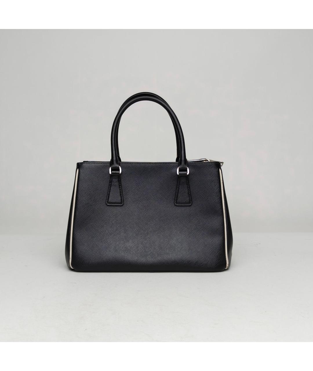 PRADA Черная кожаная сумка через плечо, фото 3