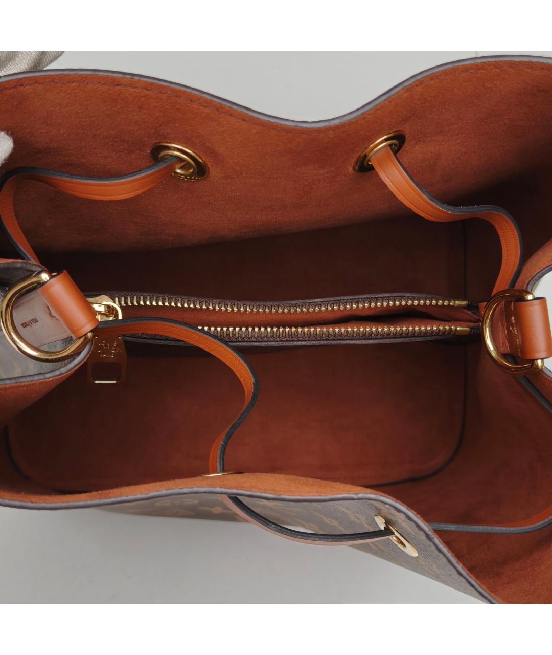 LOUIS VUITTON Коричневая сумка через плечо, фото 7