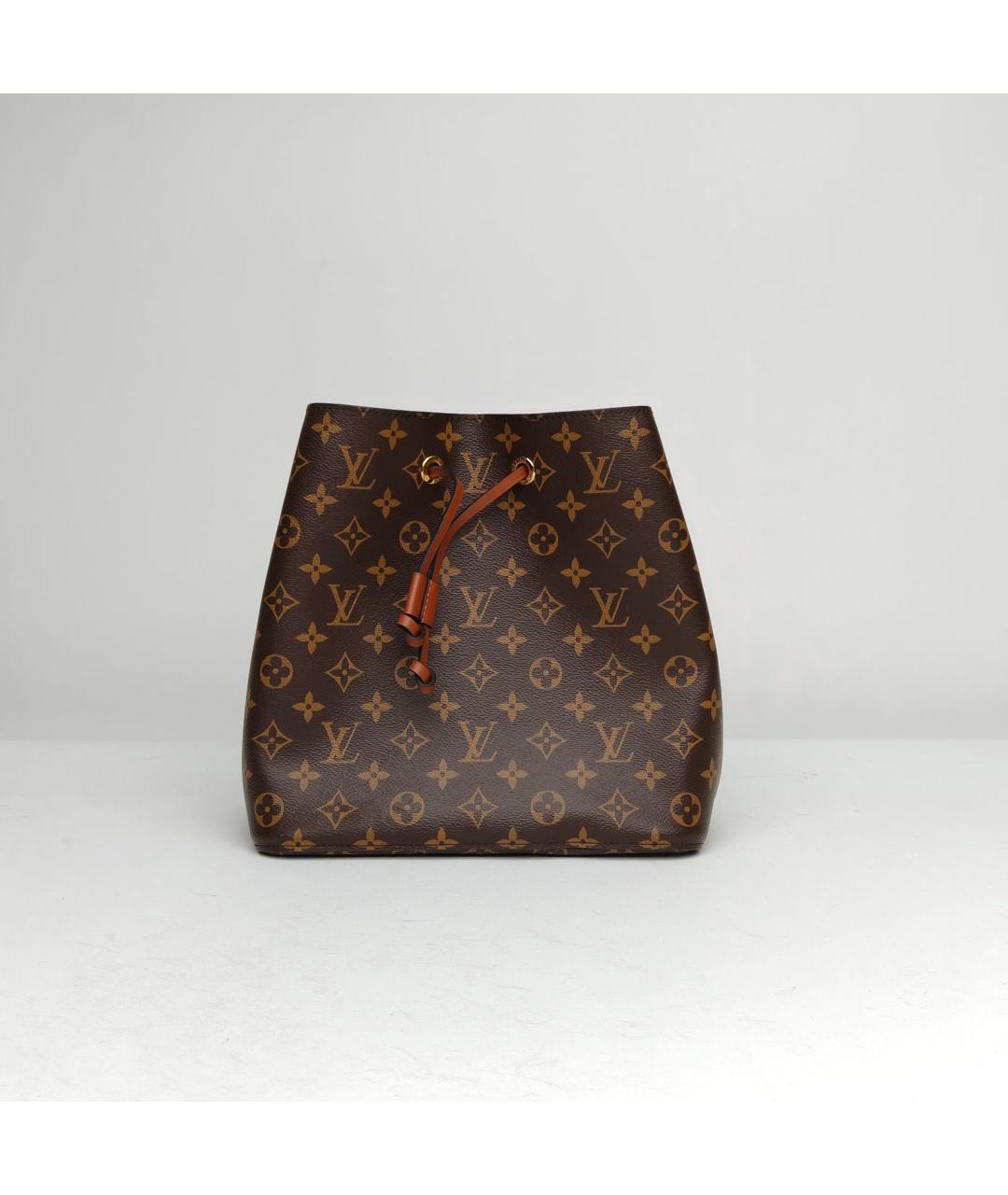 LOUIS VUITTON Коричневая сумка через плечо, фото 2