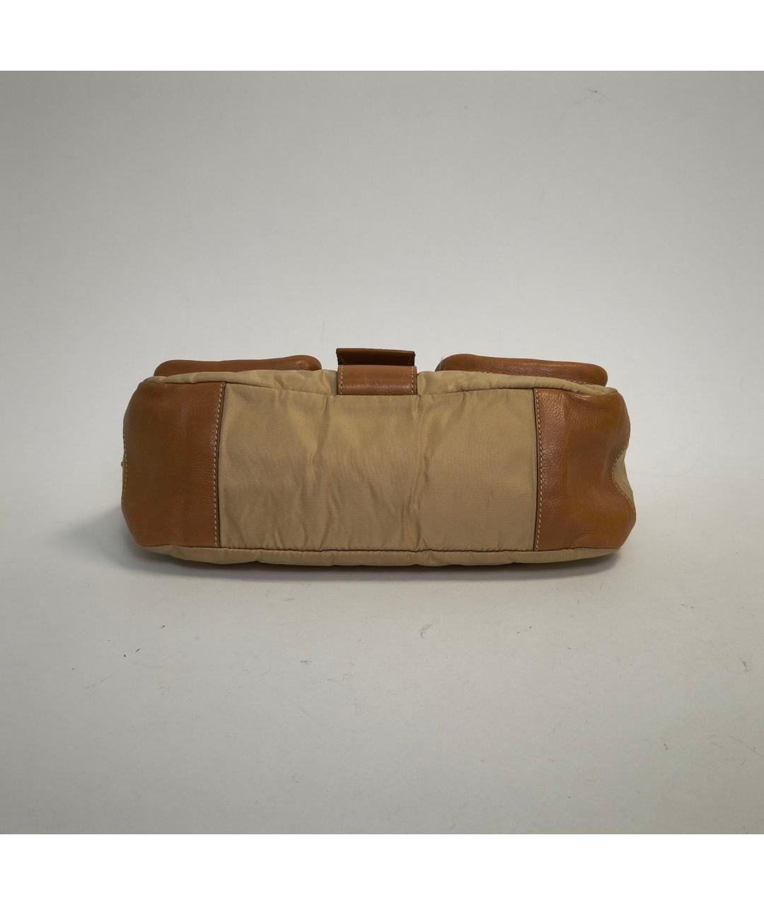 PRADA Коричневая тканевая сумка через плечо, фото 6