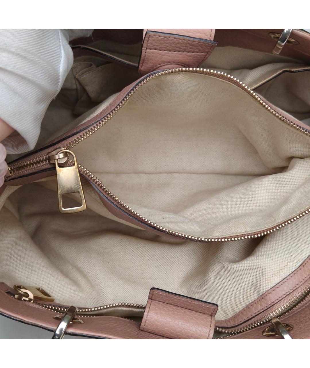 GUCCI Кожаная сумка через плечо, фото 7