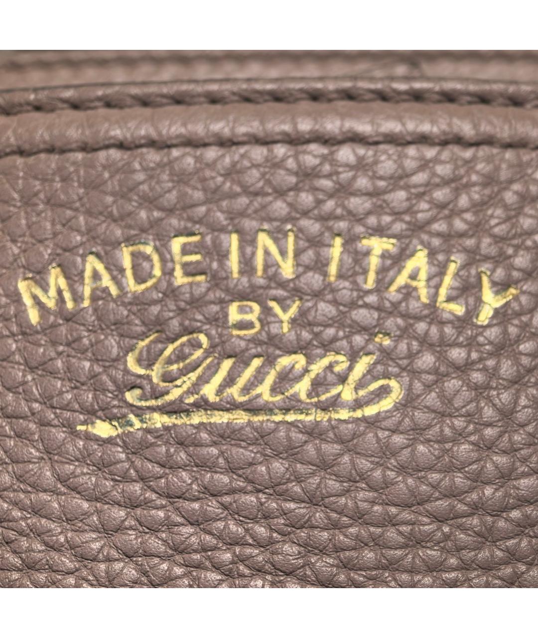 GUCCI Кожаная сумка через плечо, фото 9