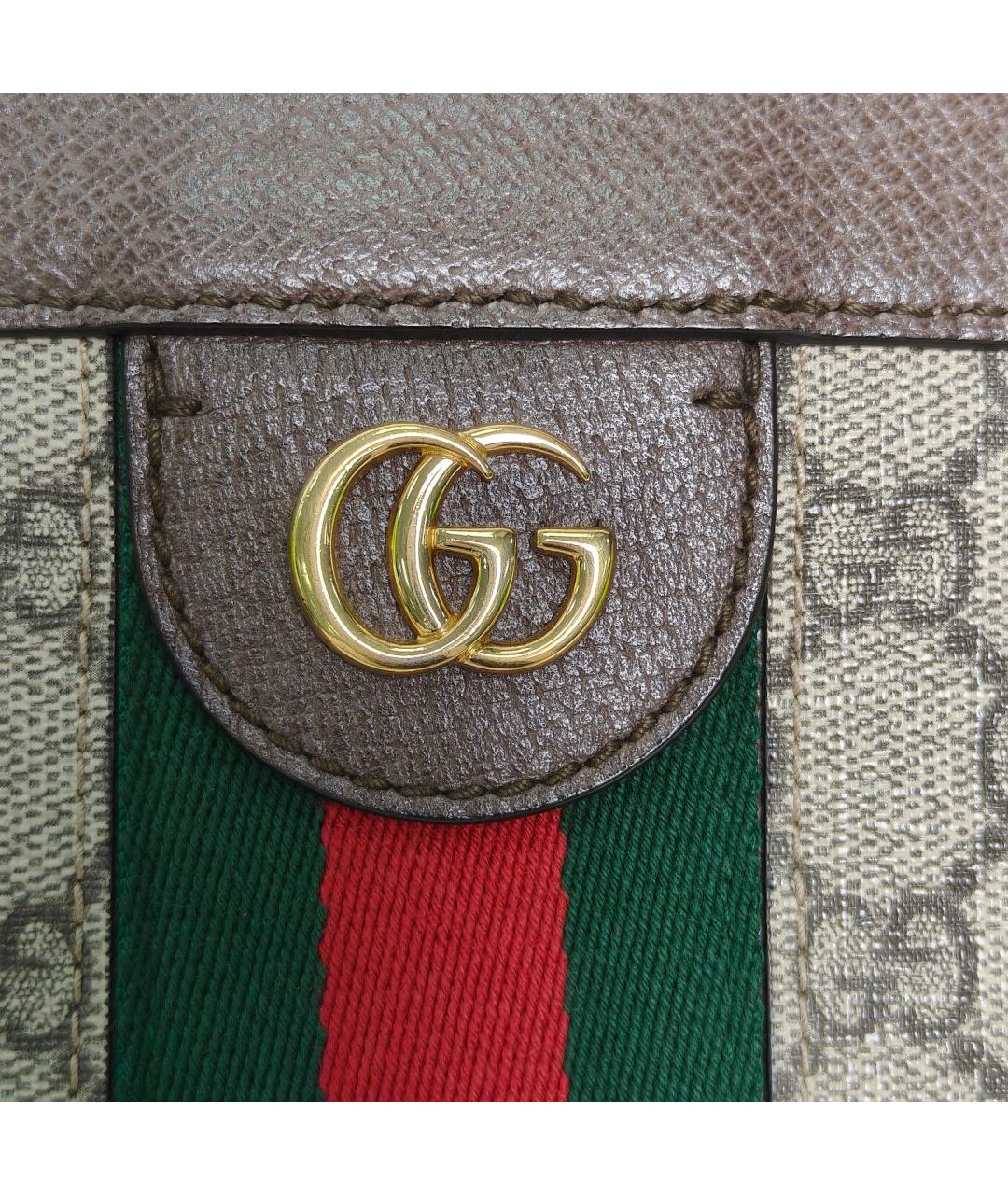 GUCCI Коричневая сумка через плечо, фото 7