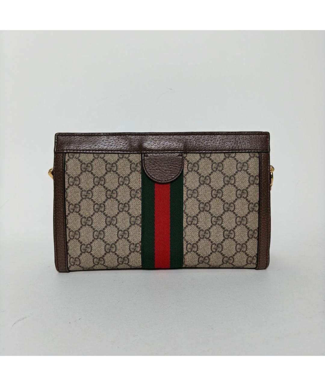 GUCCI Коричневая сумка через плечо, фото 4