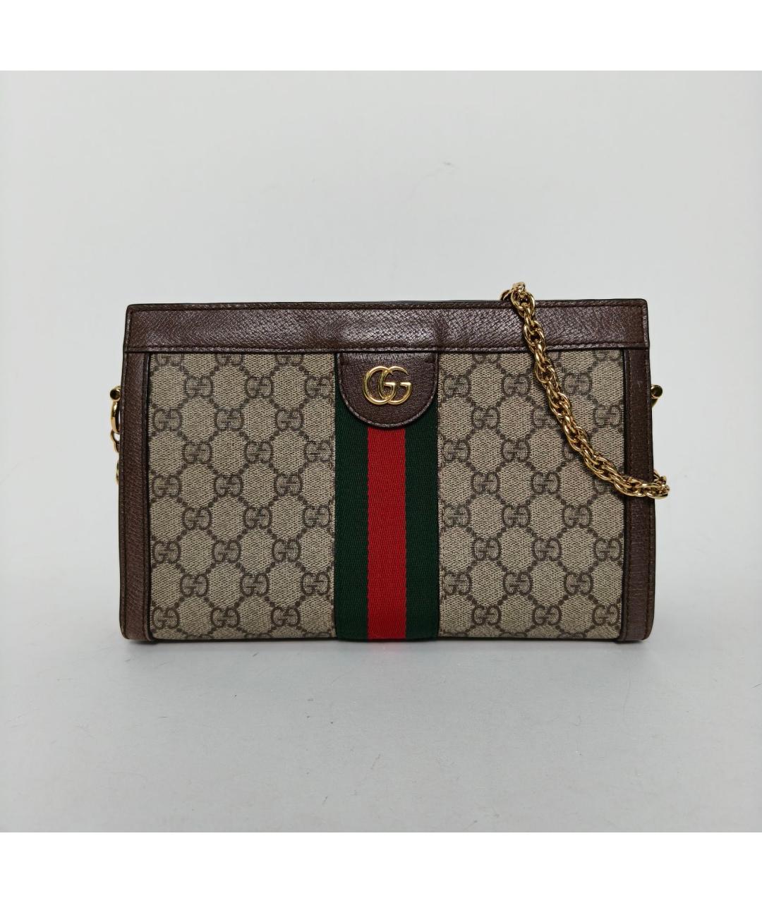 GUCCI Коричневая сумка через плечо, фото 2