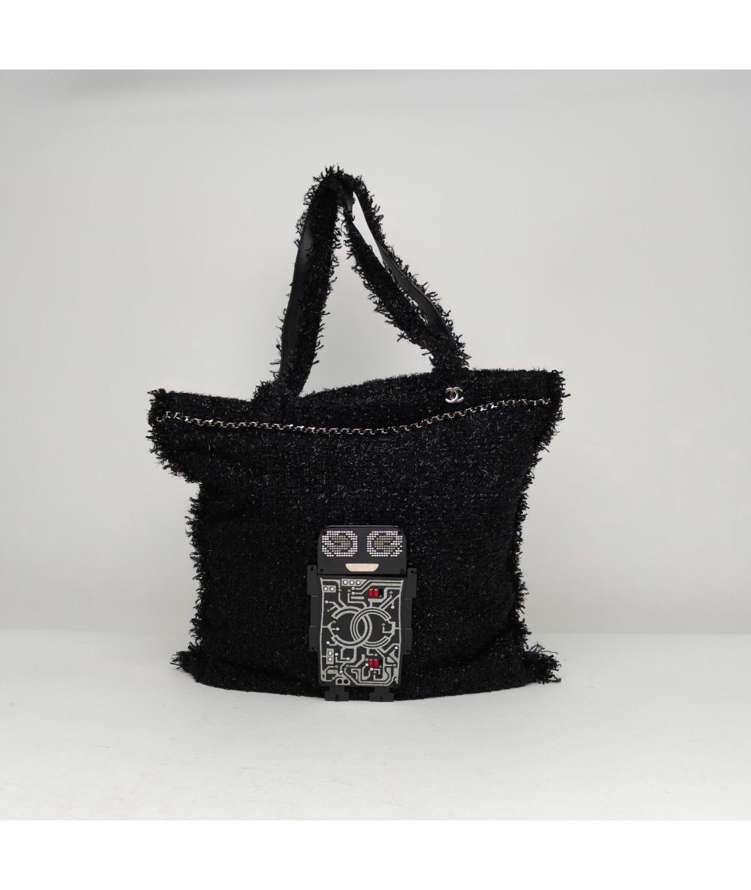 CHANEL Черная сумка через плечо, фото 2