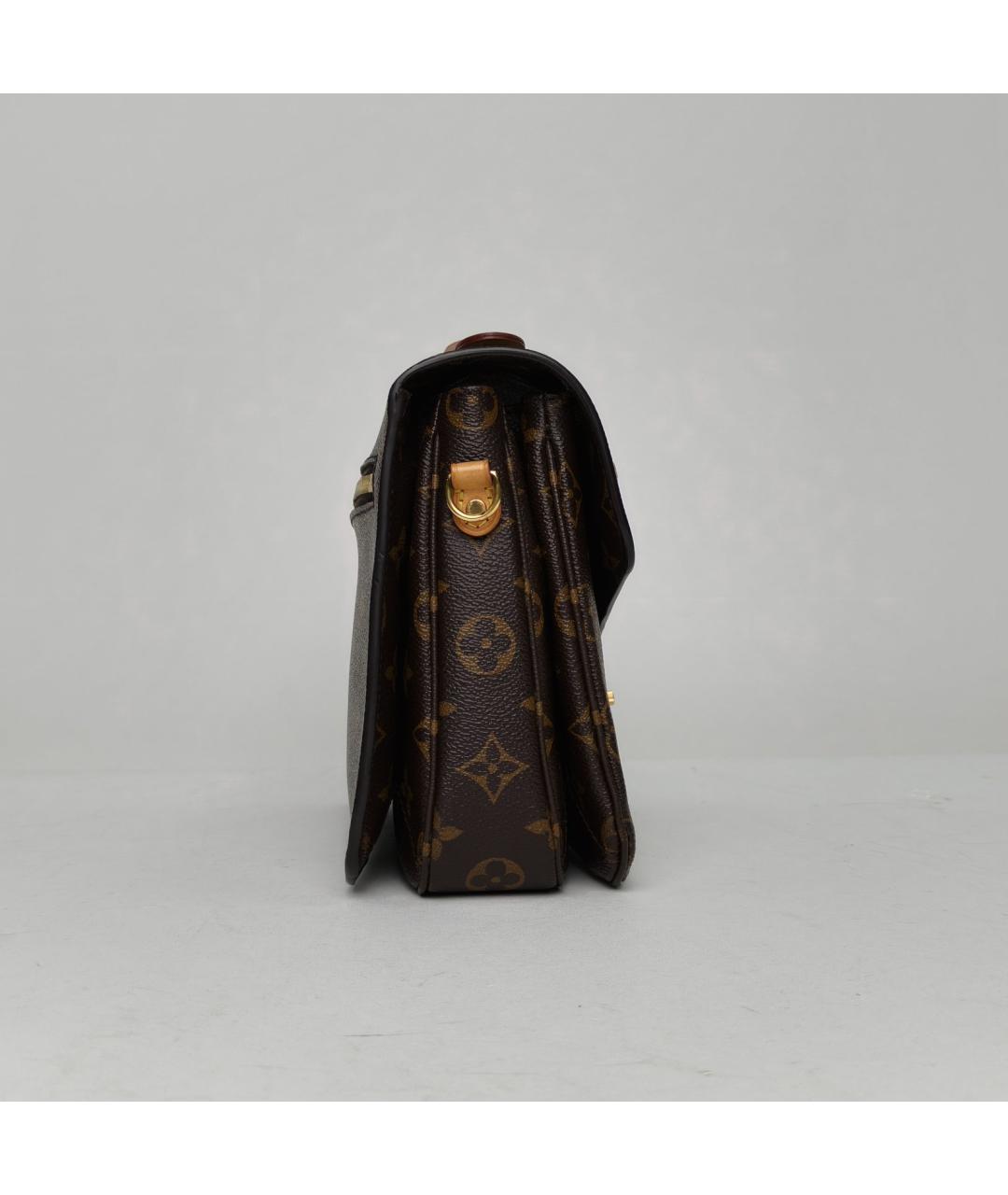 LOUIS VUITTON Коричневая сумка через плечо, фото 5