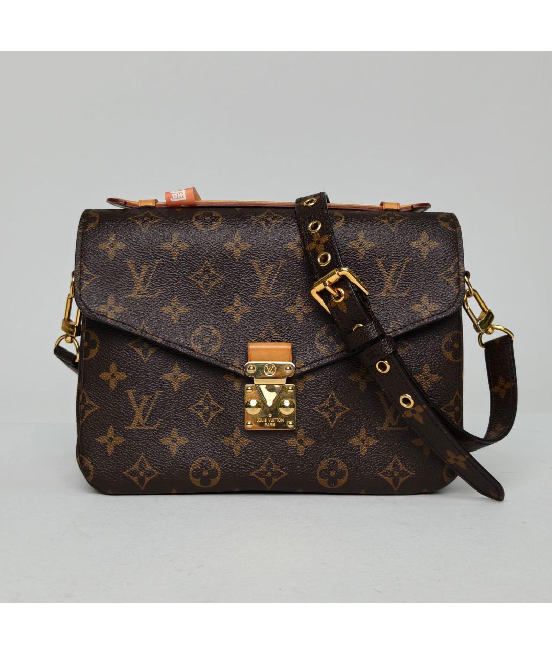 LOUIS VUITTON Коричневая сумка через плечо, фото 9