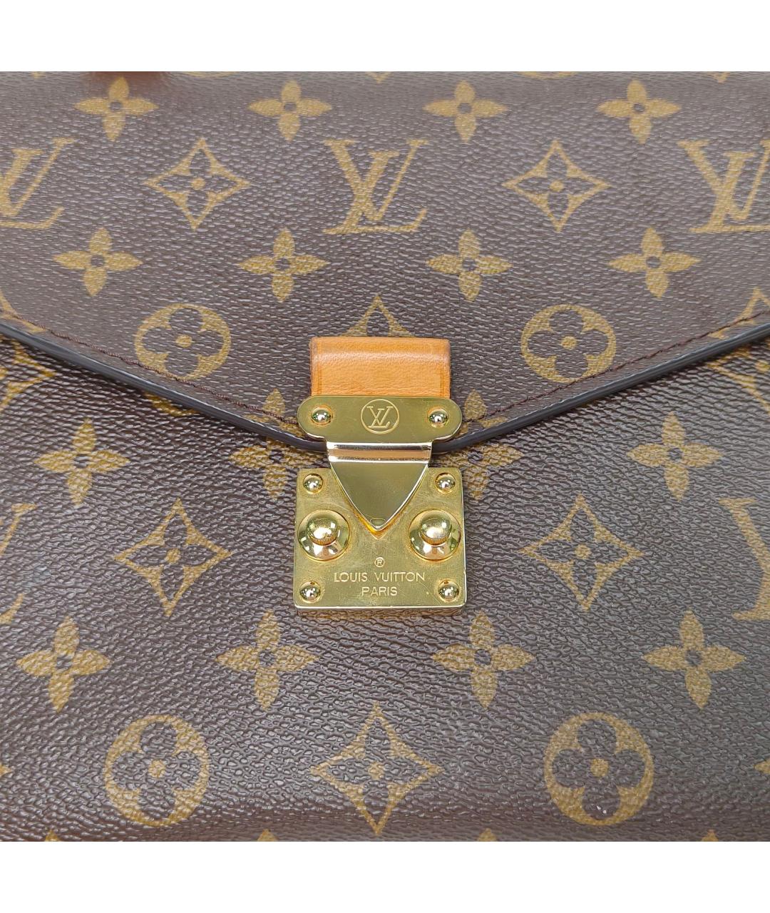 LOUIS VUITTON Коричневая сумка через плечо, фото 7