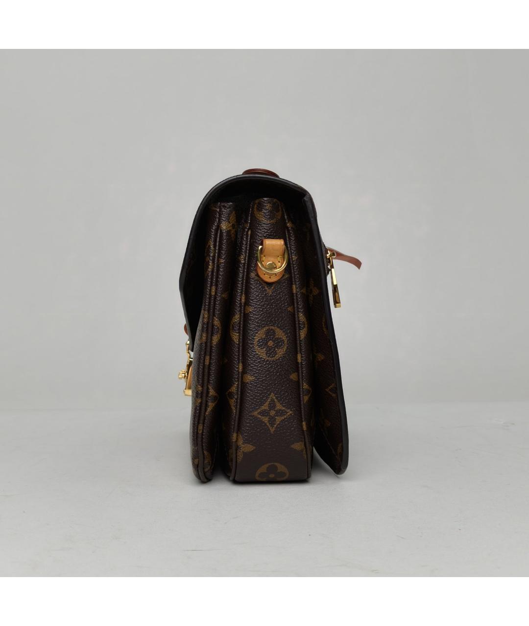 LOUIS VUITTON Коричневая сумка через плечо, фото 3