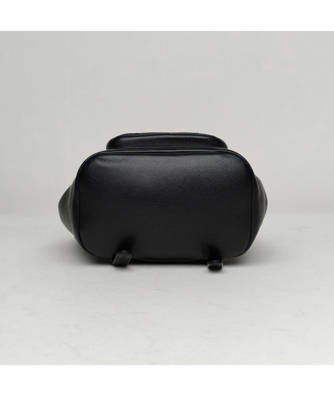 CHANEL Черный кожаный рюкзак, фото 6