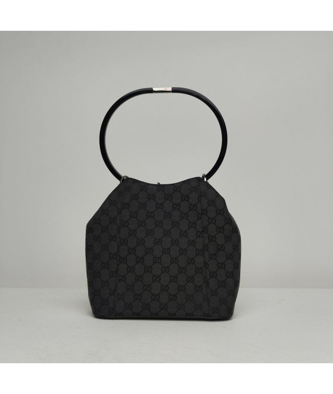 GUCCI Черная сумка с короткими ручками, фото 4