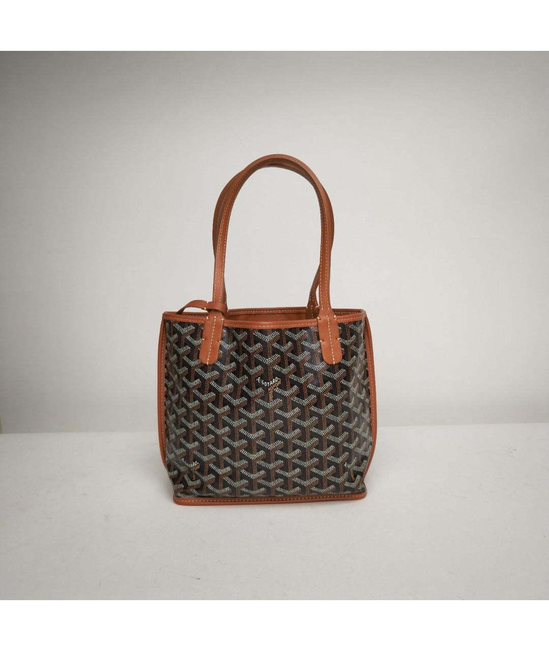 GOYARD Коричневая сумка через плечо, фото 8