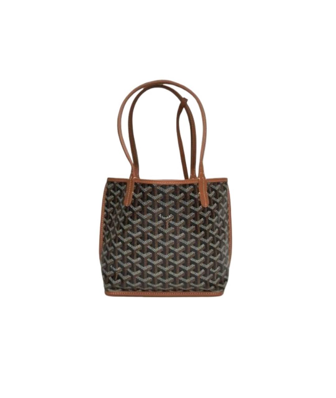 GOYARD Коричневая сумка через плечо, фото 1