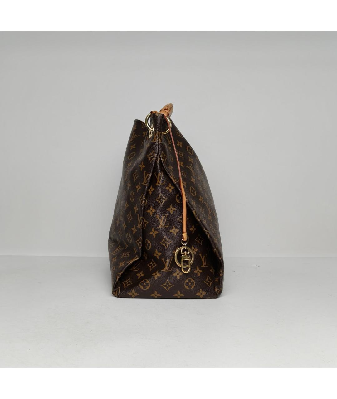 LOUIS VUITTON Коричневая сумка через плечо, фото 5