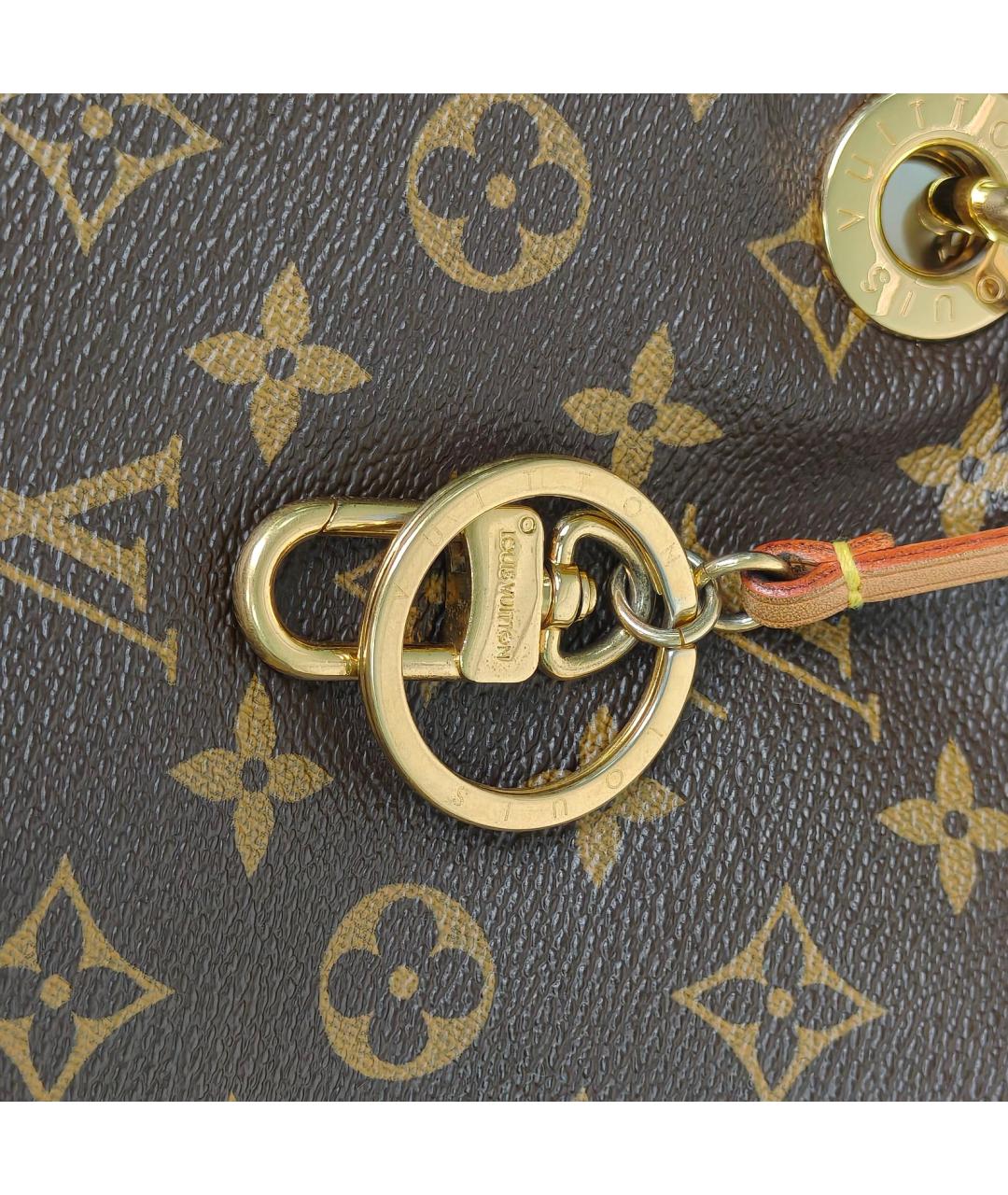 LOUIS VUITTON Коричневая сумка через плечо, фото 8