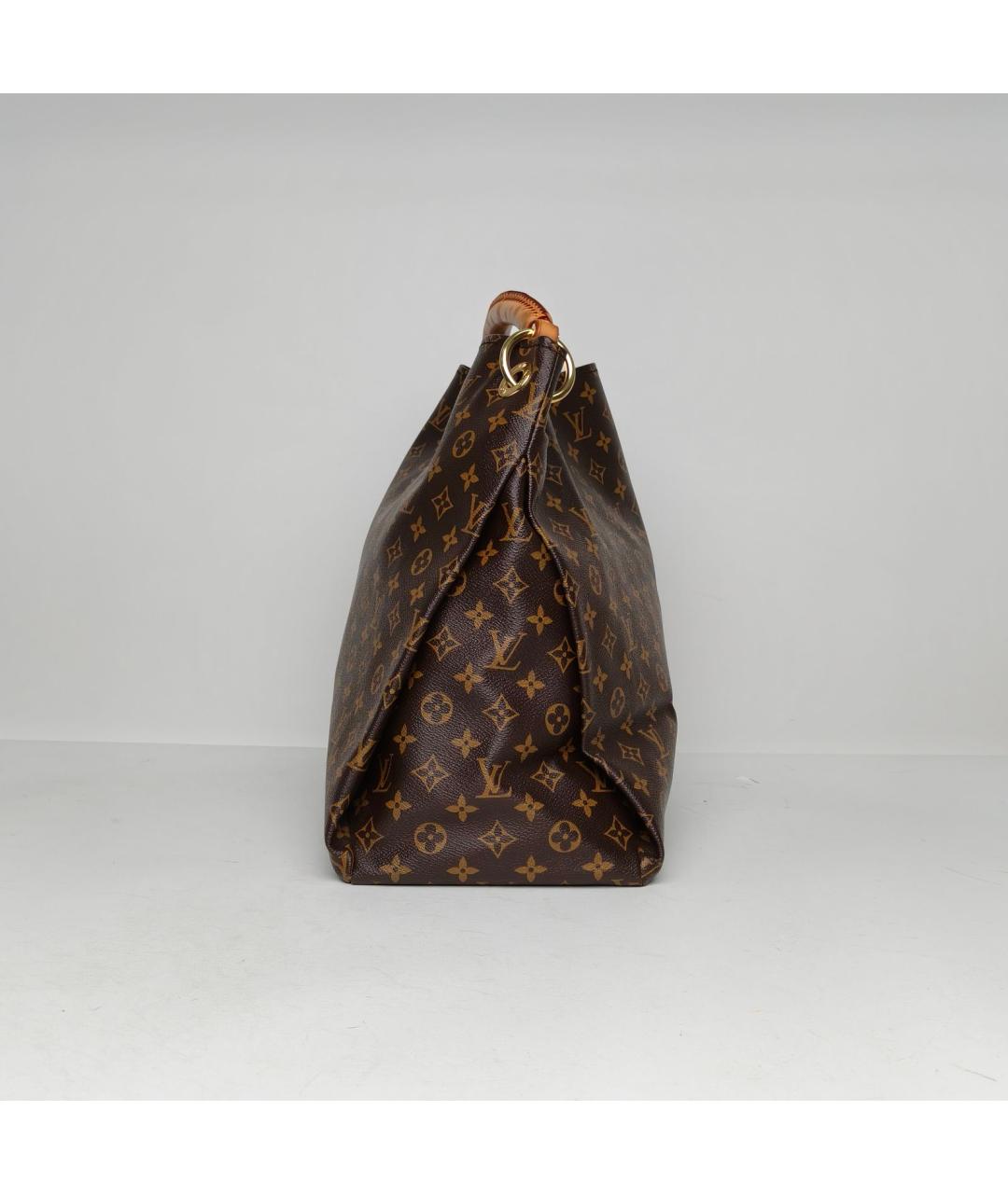 LOUIS VUITTON Коричневая сумка через плечо, фото 3