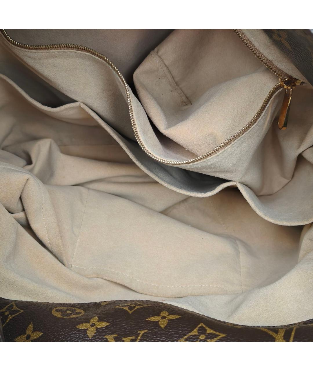 LOUIS VUITTON Коричневая сумка через плечо, фото 9