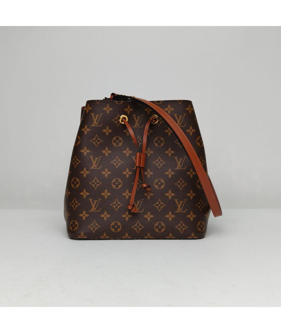 LOUIS VUITTON Коричневая сумка через плечо, фото 9