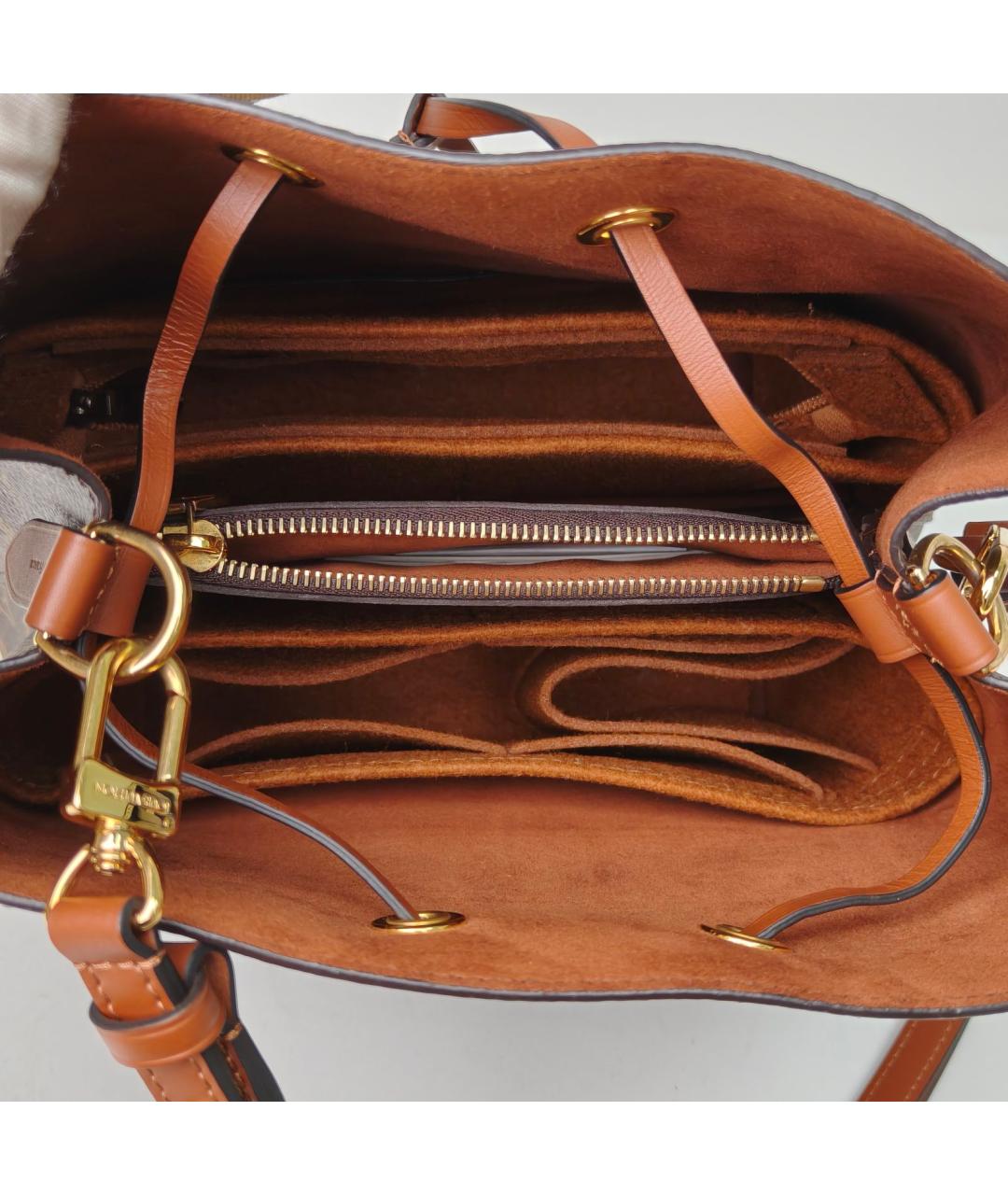 LOUIS VUITTON Коричневая сумка через плечо, фото 7