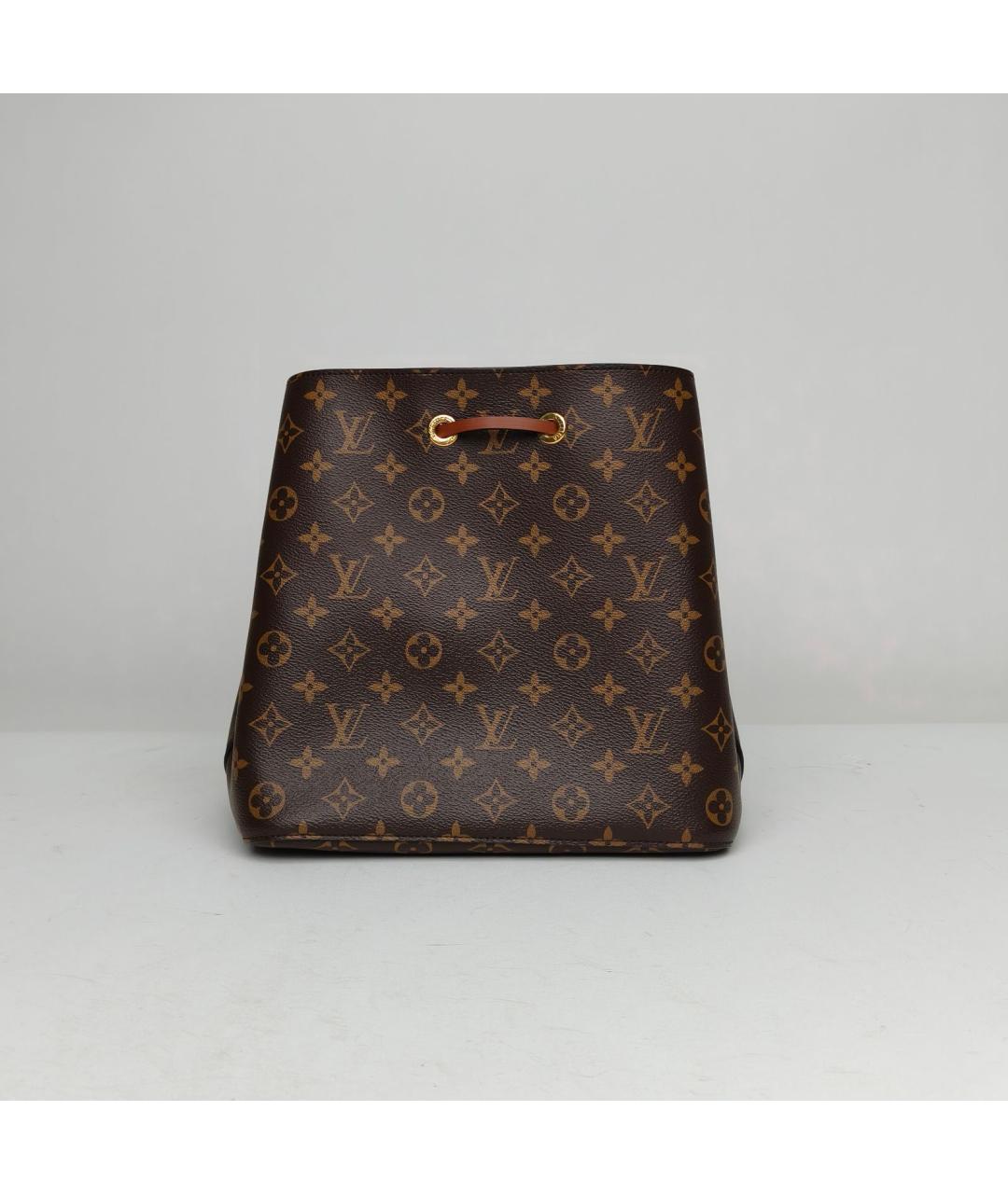 LOUIS VUITTON Коричневая сумка через плечо, фото 4