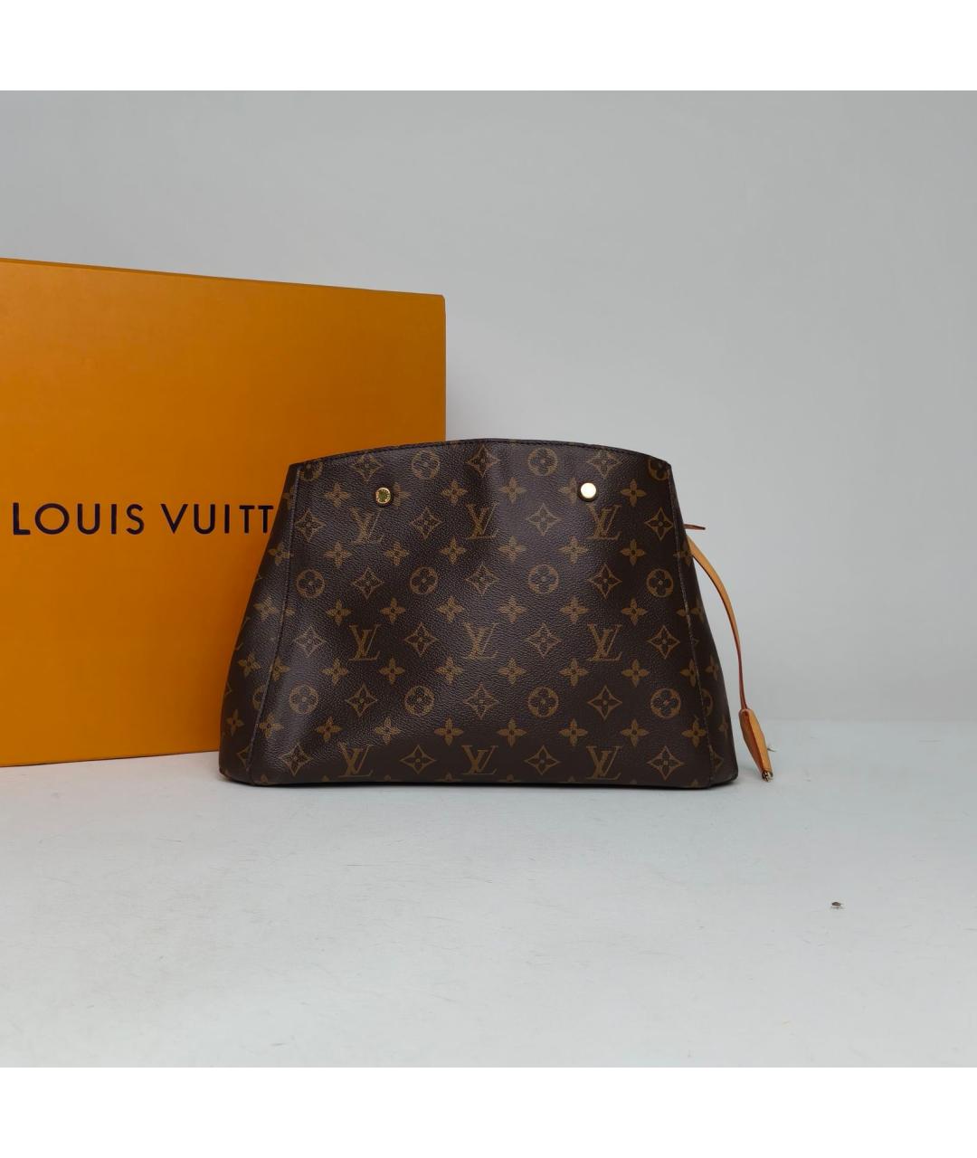 LOUIS VUITTON Коричневая сумка через плечо, фото 8