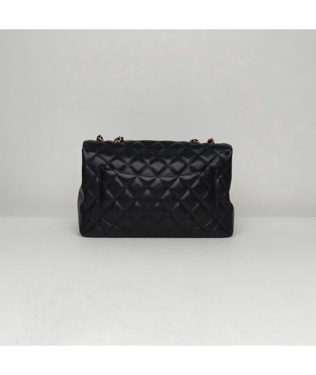 CHANEL Черная кожаная сумка через плечо, фото 4