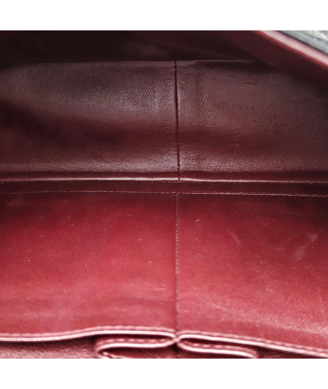 CHANEL Черная кожаная сумка через плечо, фото 8