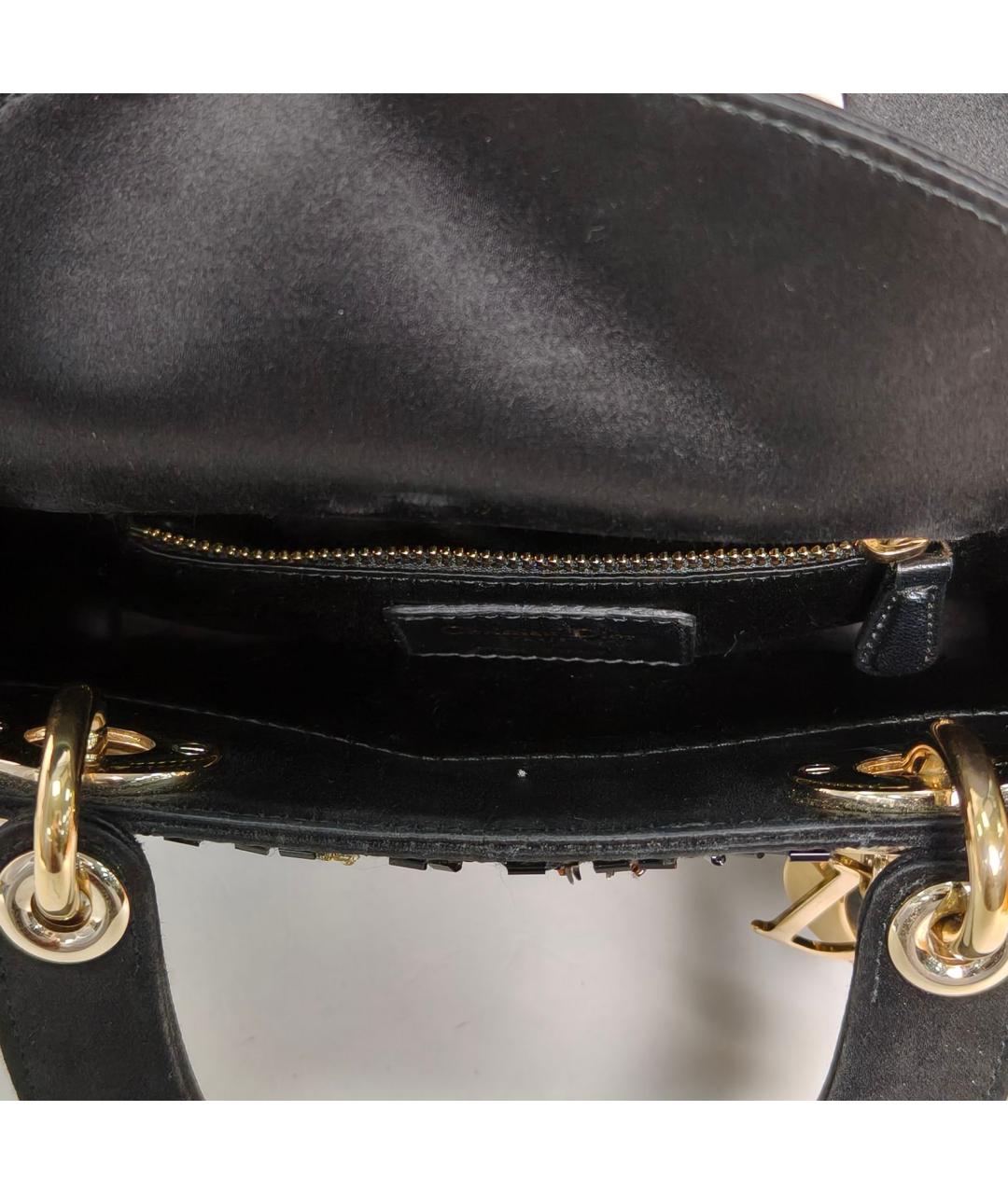 CHRISTIAN DIOR Черная сумка через плечо, фото 8