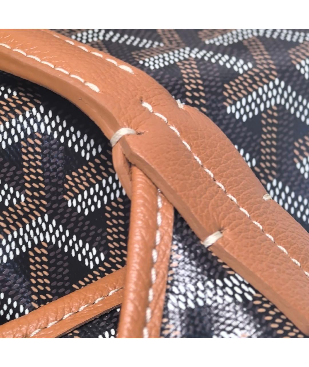 GOYARD Коричневая сумка через плечо, фото 9