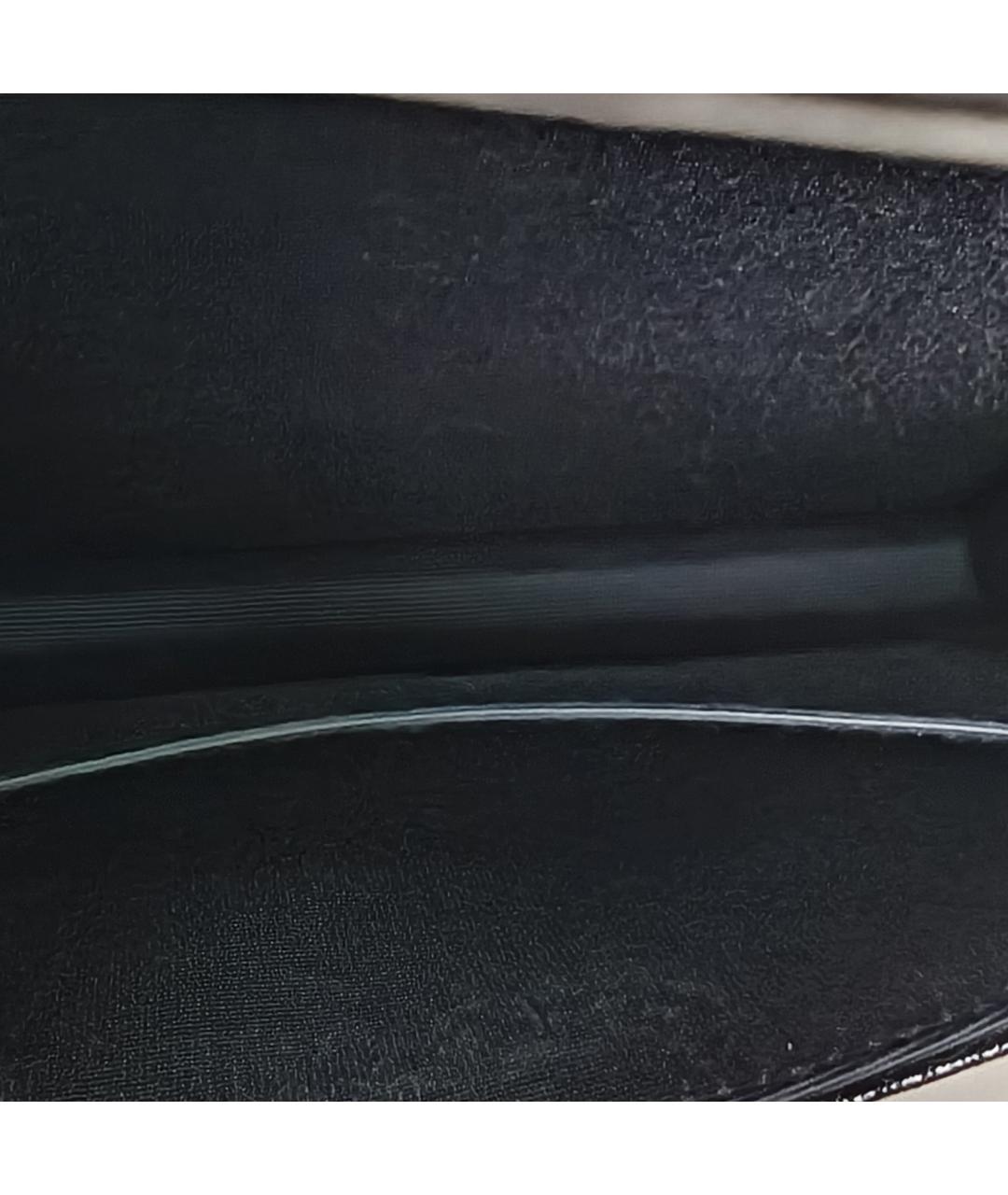 CHRISTIAN DIOR Черная кожаная сумка через плечо, фото 7