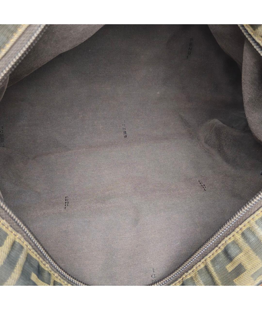 FENDI Тканевая сумка через плечо, фото 7