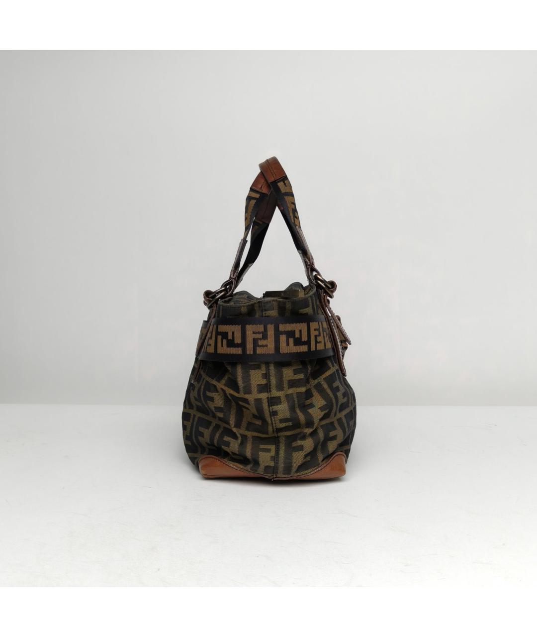 FENDI Тканевая сумка через плечо, фото 5