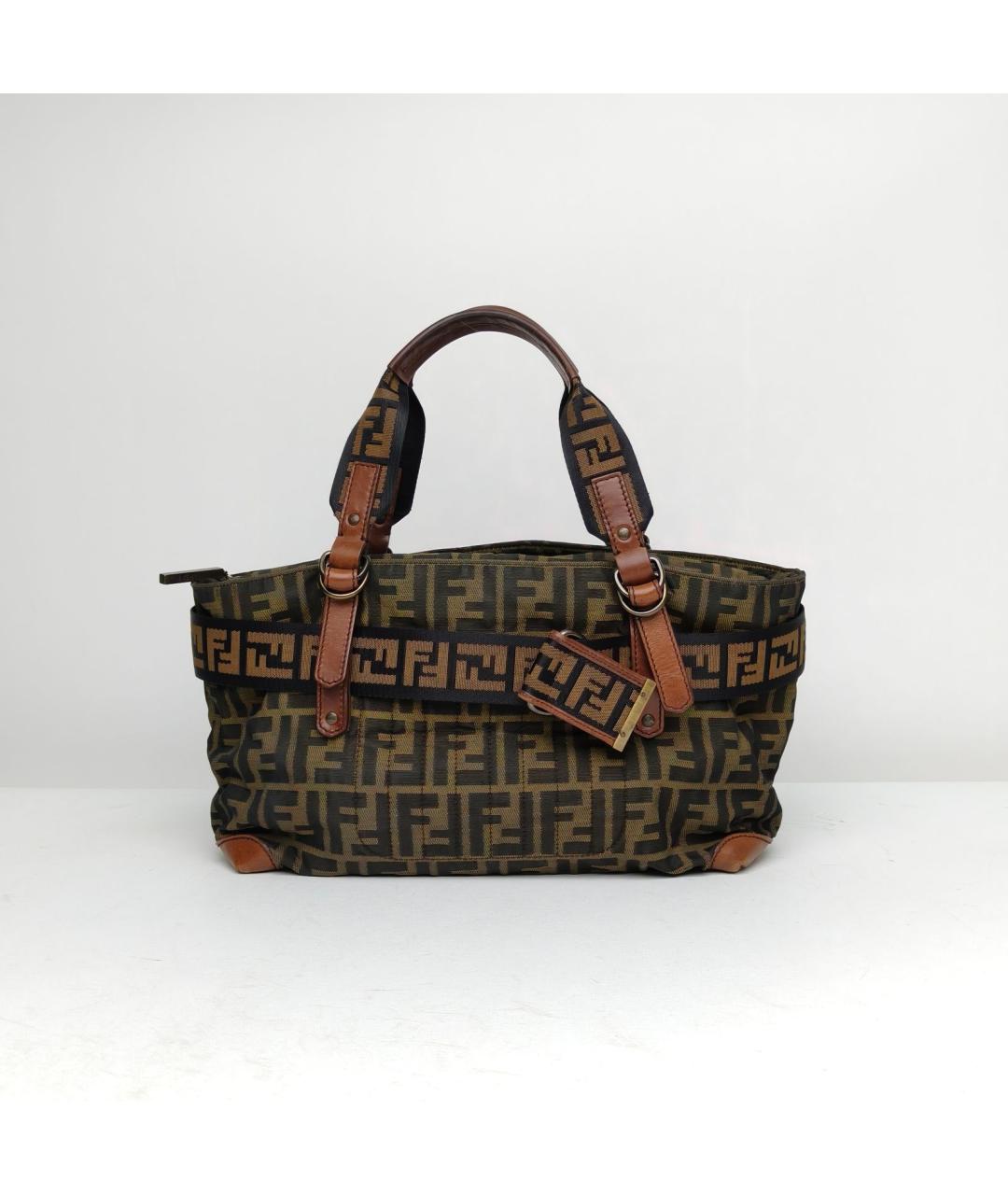 FENDI Тканевая сумка через плечо, фото 2