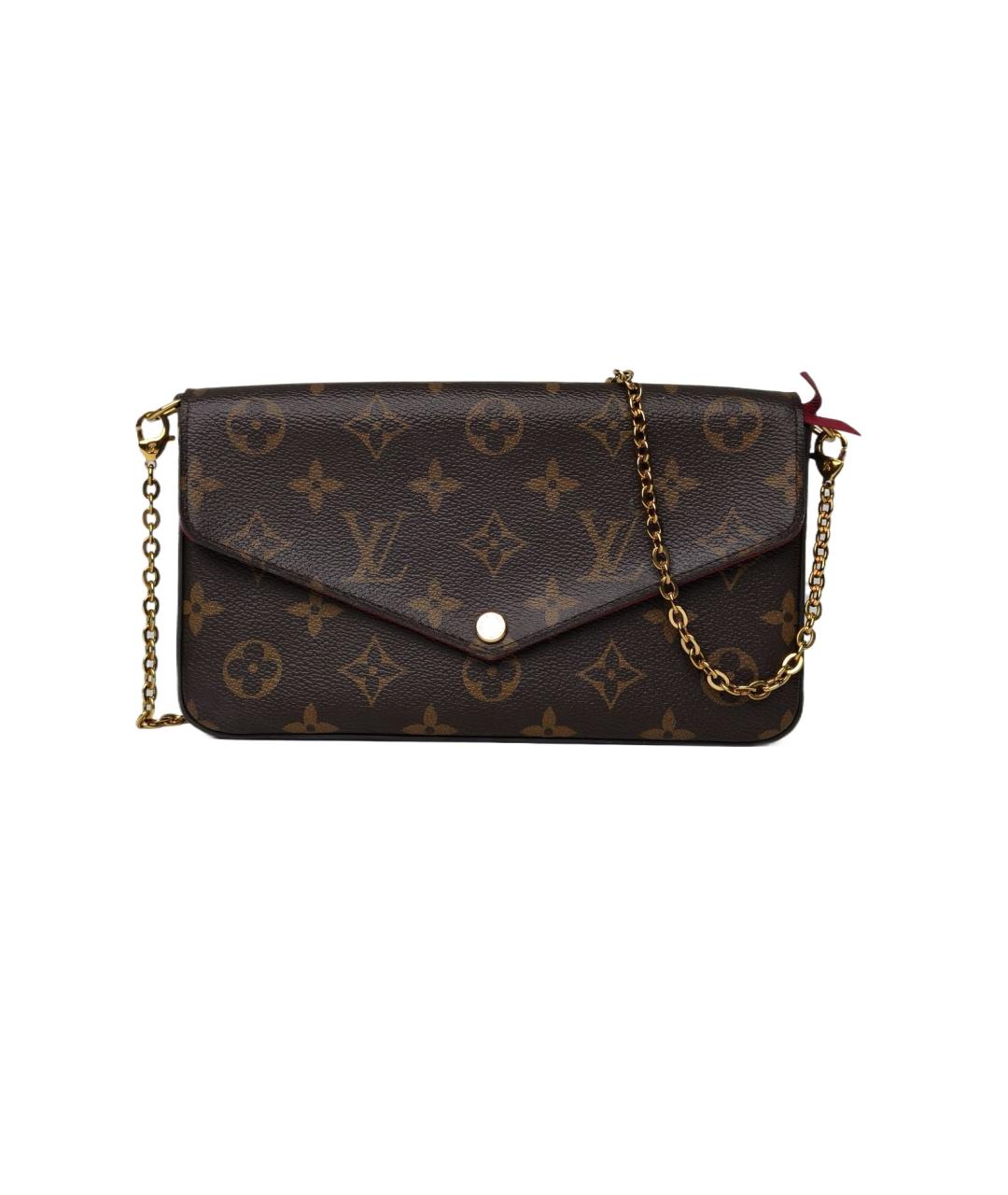 LOUIS VUITTON Коричневая сумка через плечо, фото 1