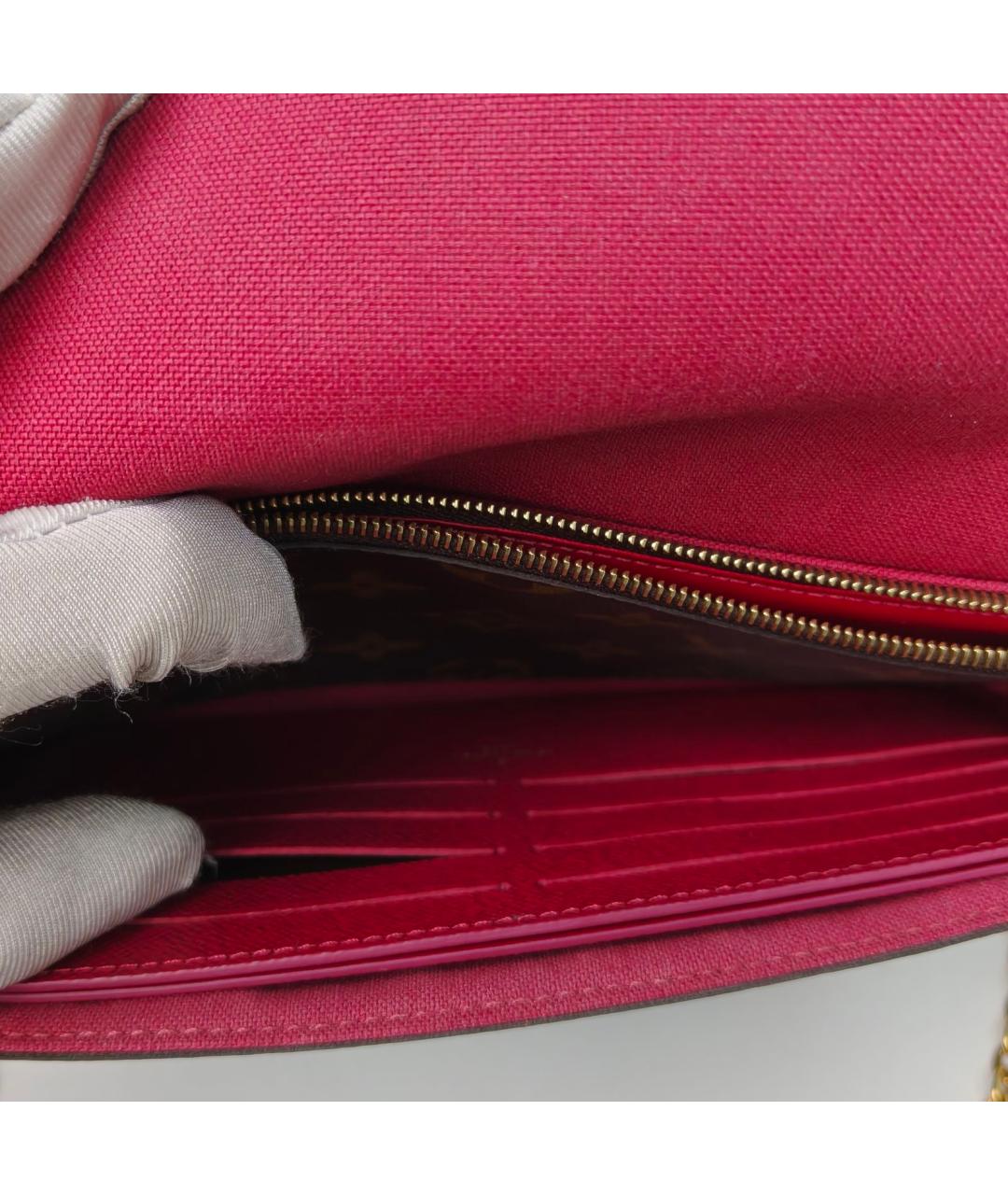 LOUIS VUITTON Коричневая сумка через плечо, фото 8