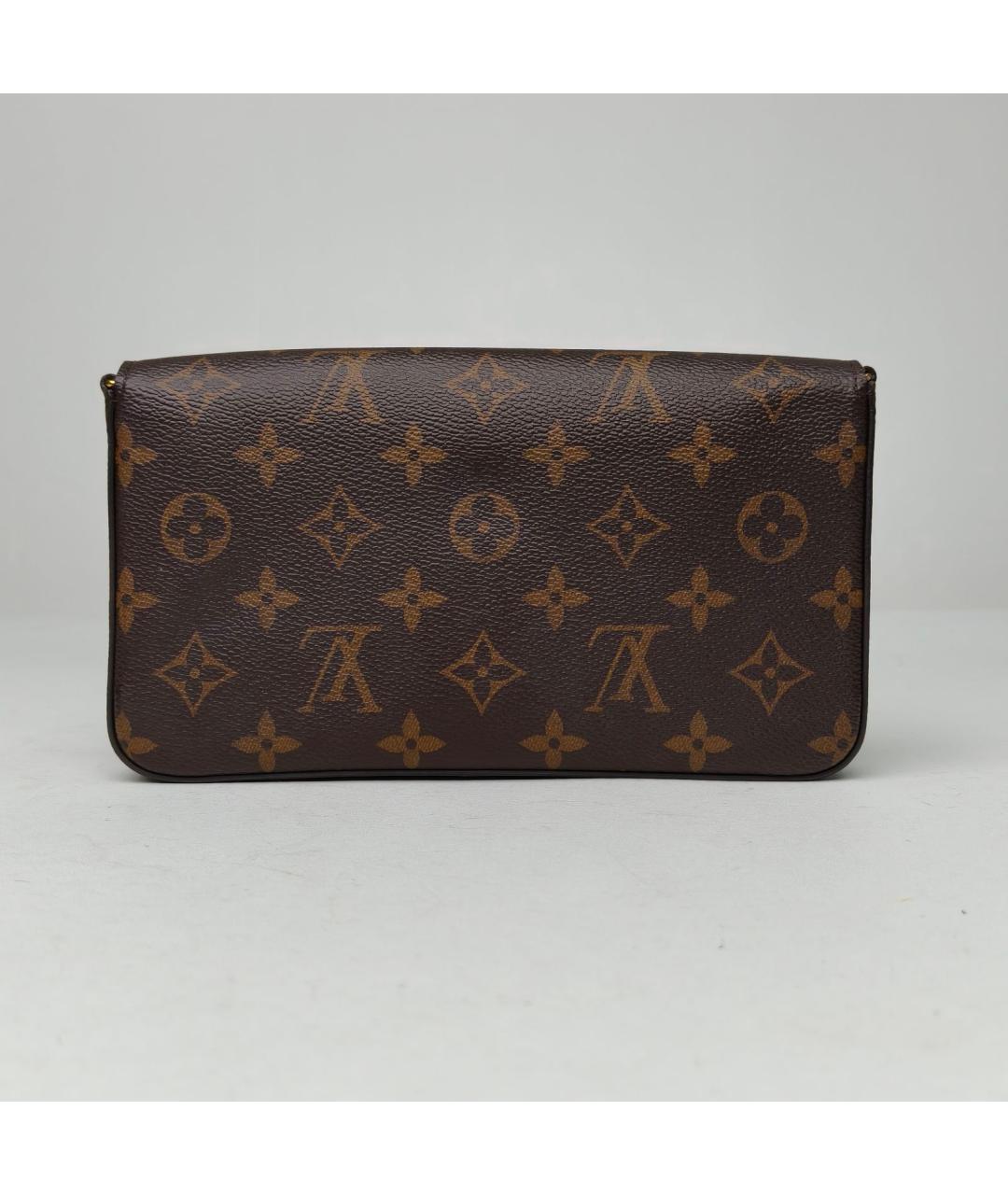 LOUIS VUITTON Коричневая сумка через плечо, фото 4