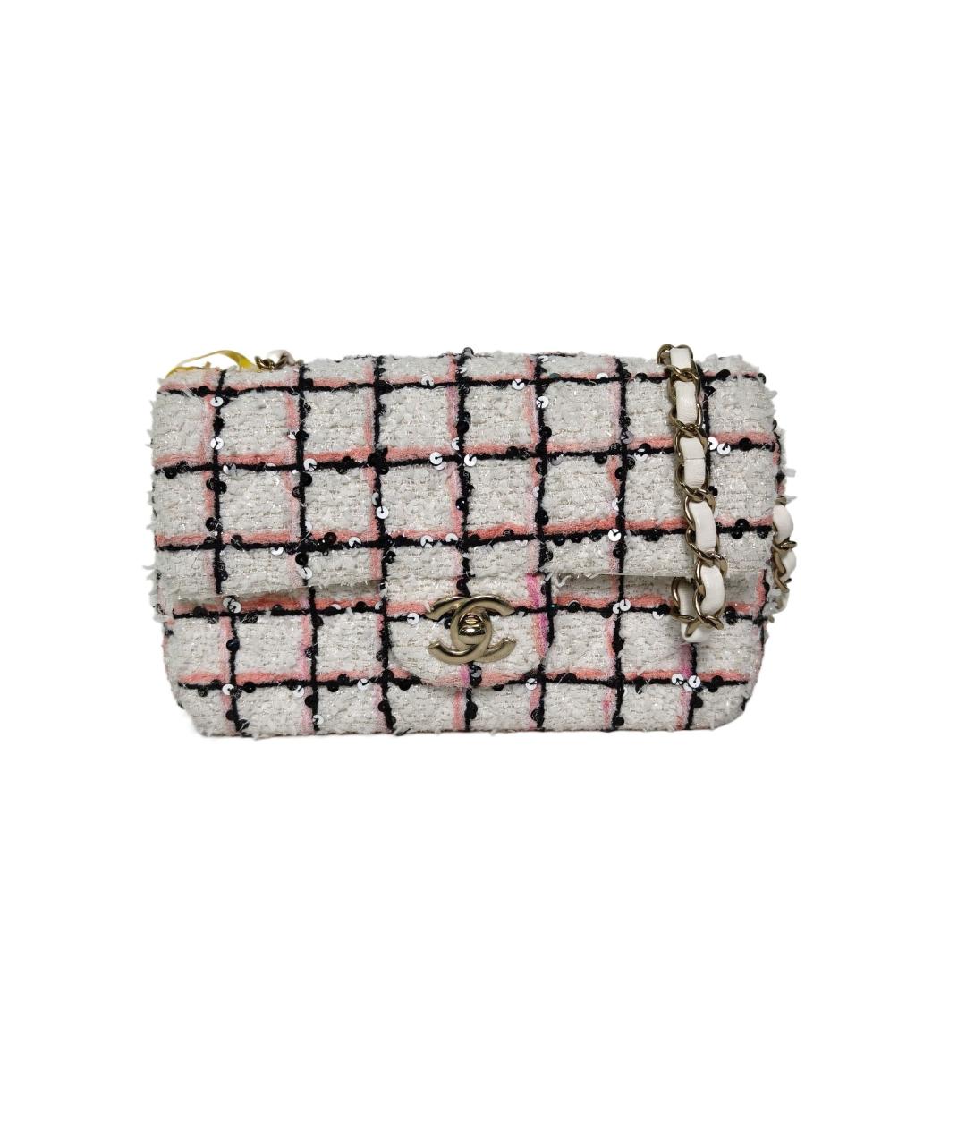 CHANEL Белая сумка через плечо, фото 1