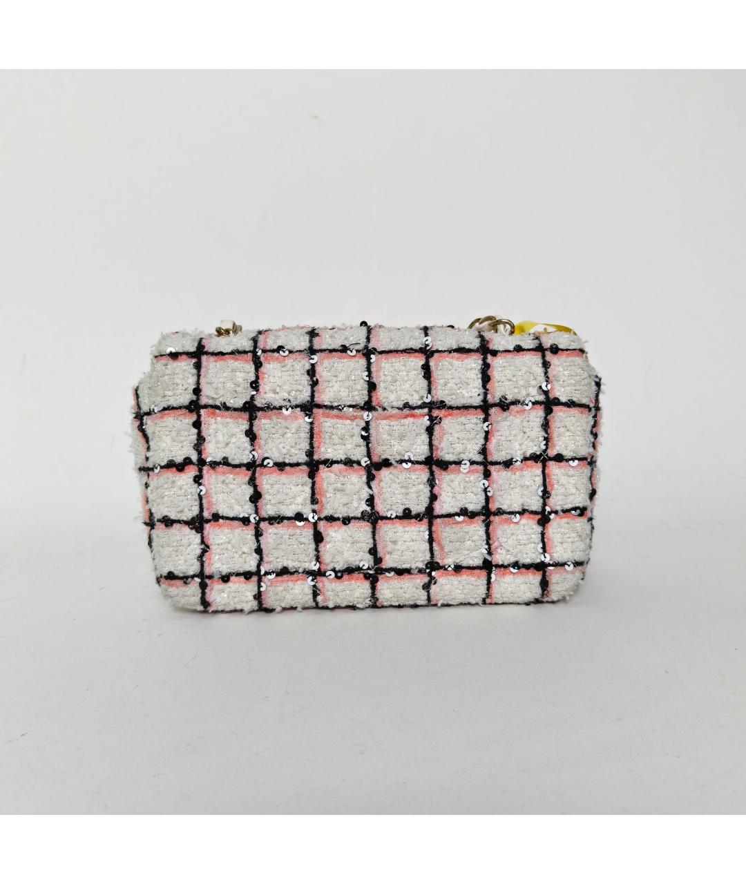 CHANEL Белая сумка через плечо, фото 4