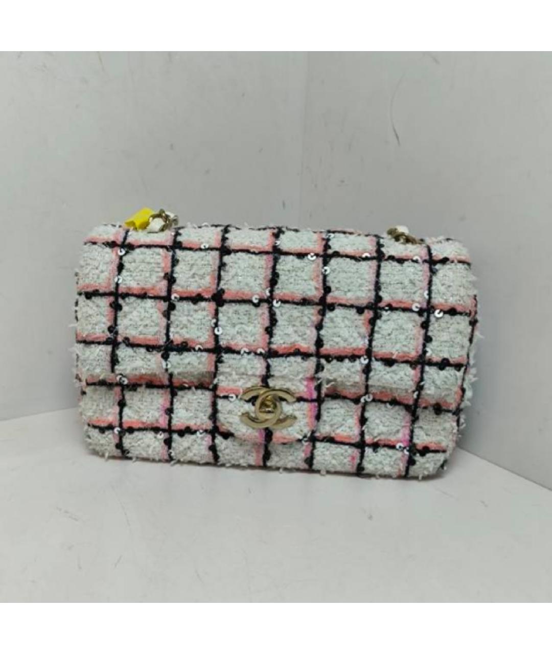 CHANEL Белая сумка через плечо, фото 9