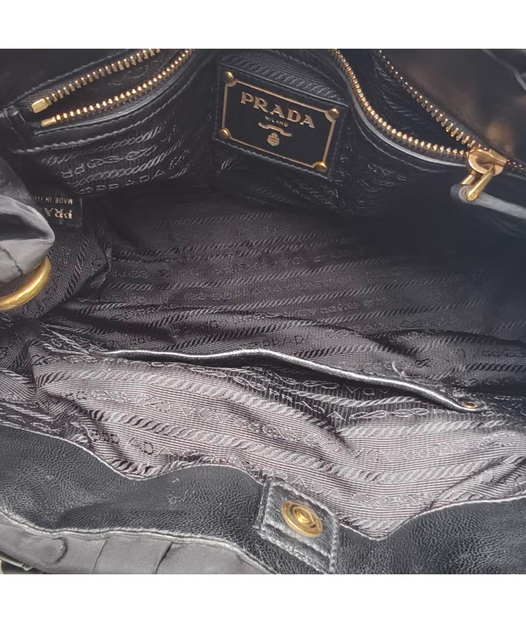 PRADA Черная сумка через плечо, фото 7